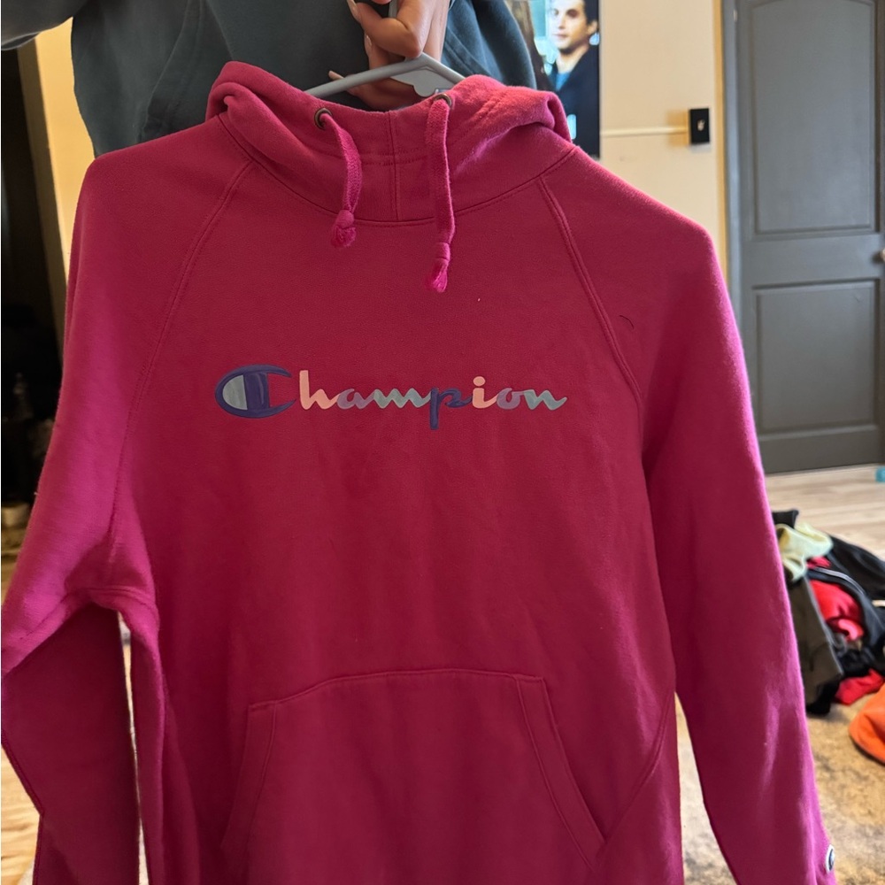 Champion Pink Hoodie